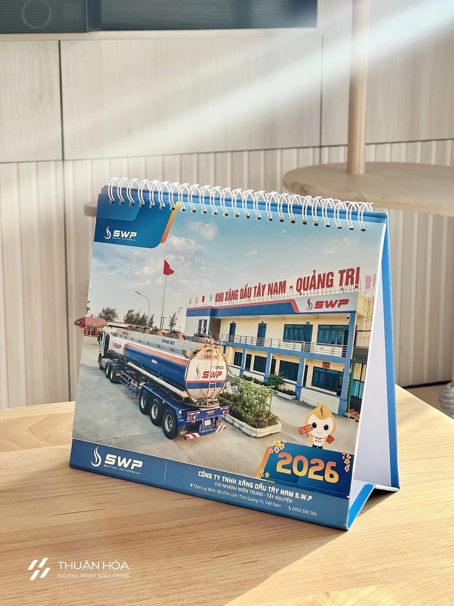 In lịch để bàn tại Huế – In Thuận Hoá